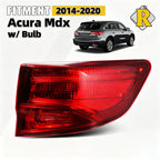 Halogen Outer Tail Light for Acura MDX (2014–2020) Right Passenger Side
