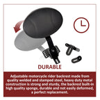 Adjustable Backrest for Harley Road Electra Glide (1997–2023)