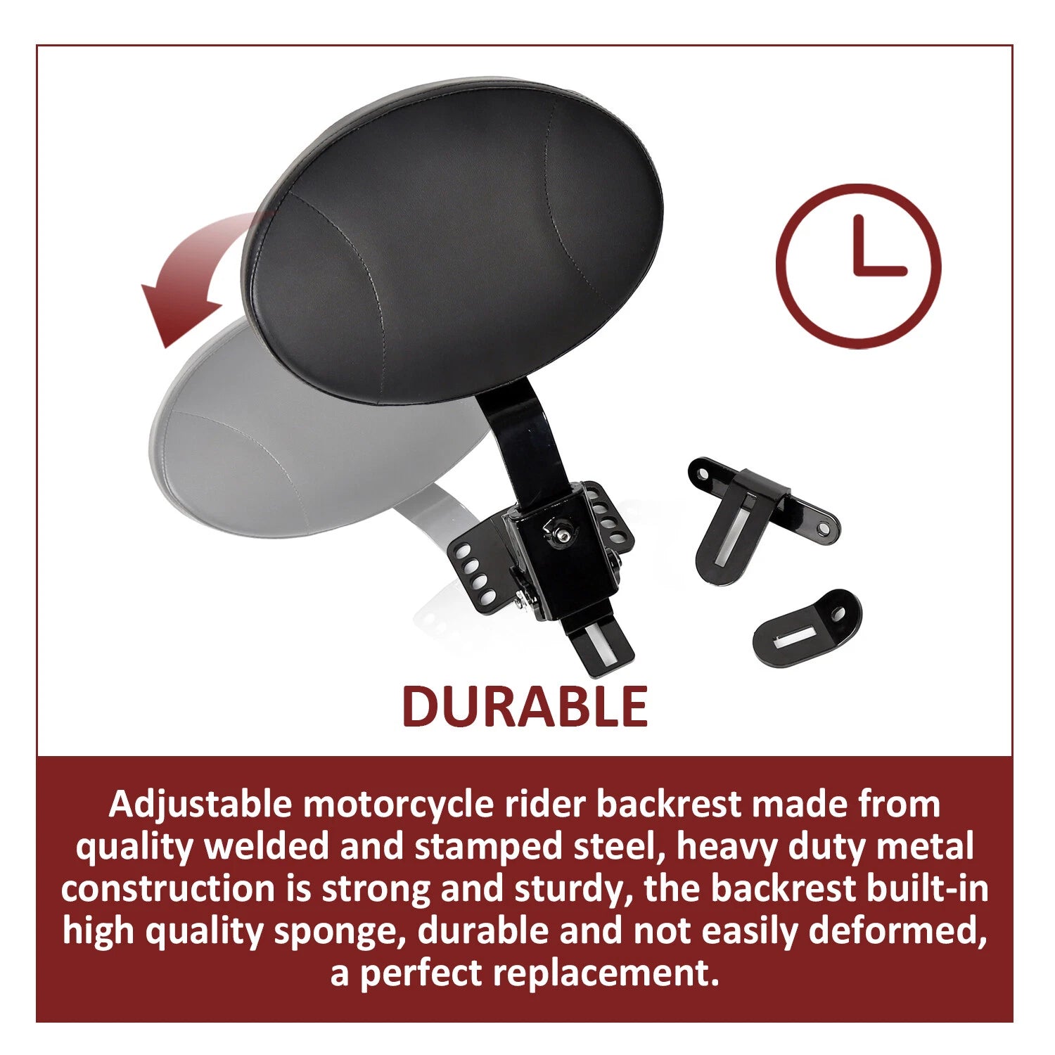Adjustable Backrest for Harley Road Electra Glide (1997–2023)