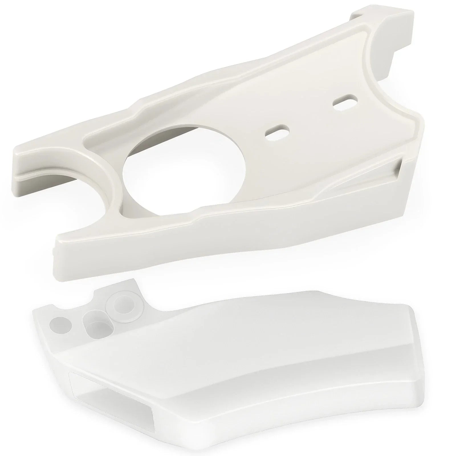 Swing Arm Guard Seal w/ Chain Guide for Yamaha YZ125 YZ250 YZ490 (1986–1990)