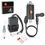 Ignition Coil CDI Box Spark Plug for Kawasaki Bayou 300 (1988–2004)