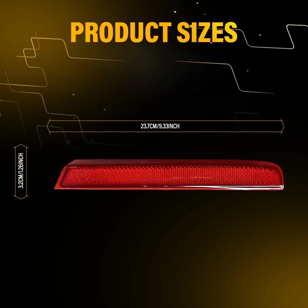 Rear Right Side Bumper Reflector Lamp for Acura MDX (2010–2013)