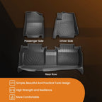 Set of 4 Floor Mats for Toyota Camry (2012-2017)