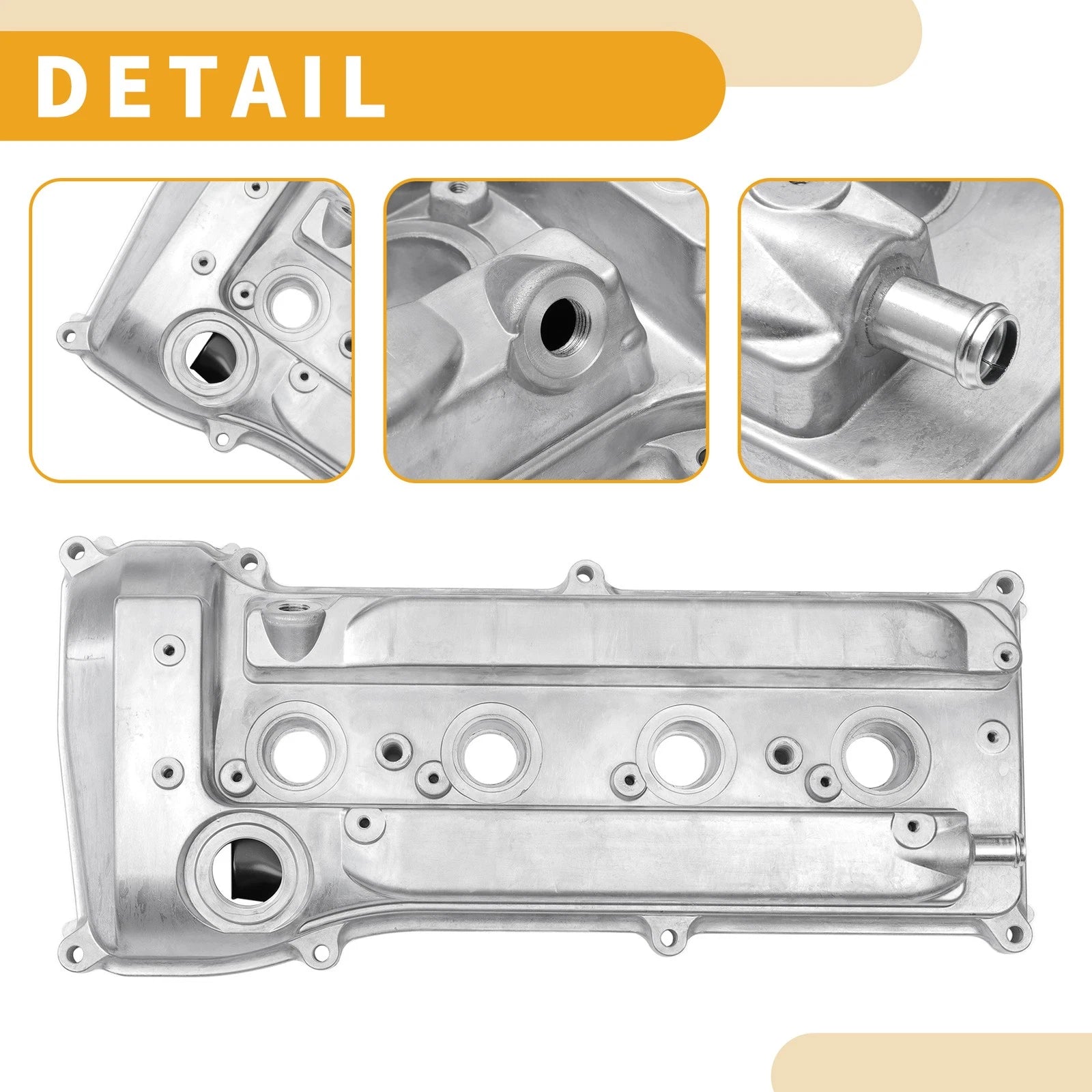 Front Engine Valve Cover No. 1120128033 for Toyota Camry 2.4L (2002–2011)