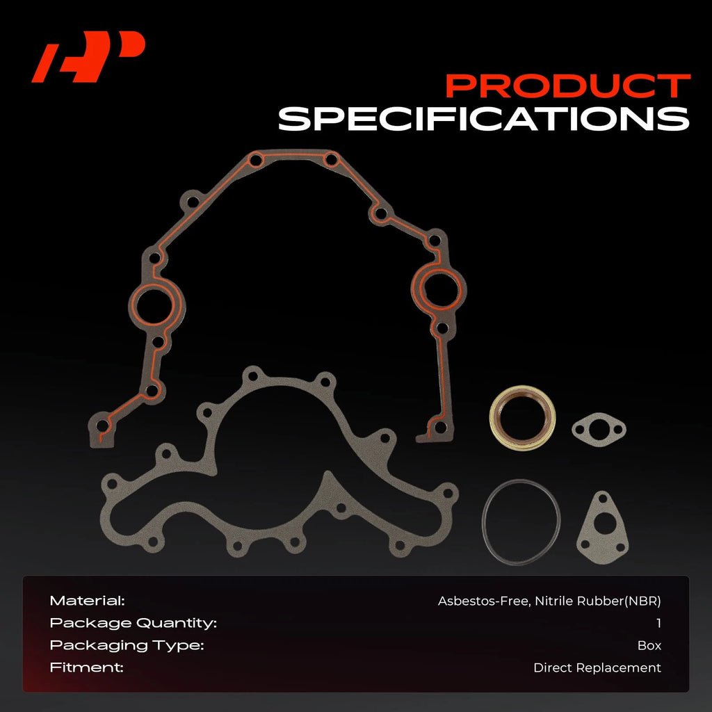 Engine Timing Cover Gasket Set for Ford Explorer Ranger (1991-2001)