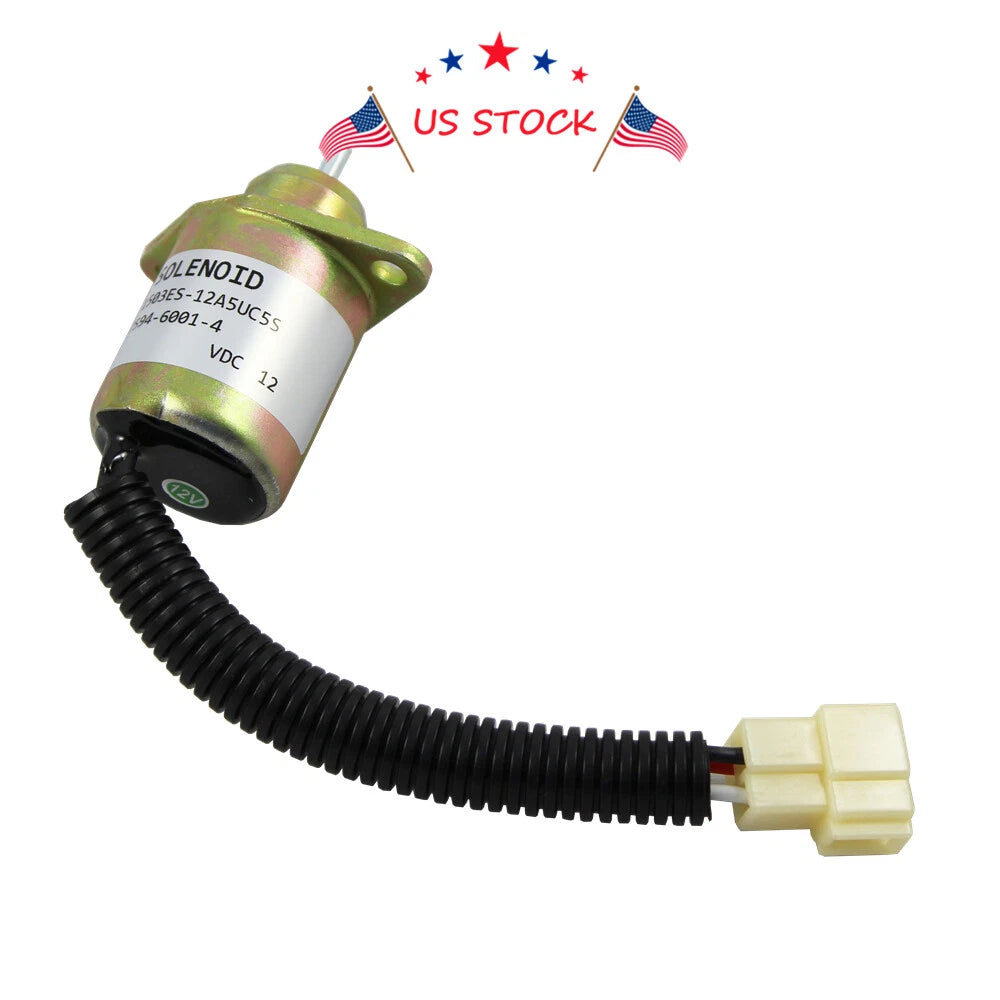 Fuel Shut Off Solenoid for Kubota Yanmar (12V)