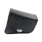 Universal Motorcycle Saddle Bag Luggage Tool Bag Right Side Black