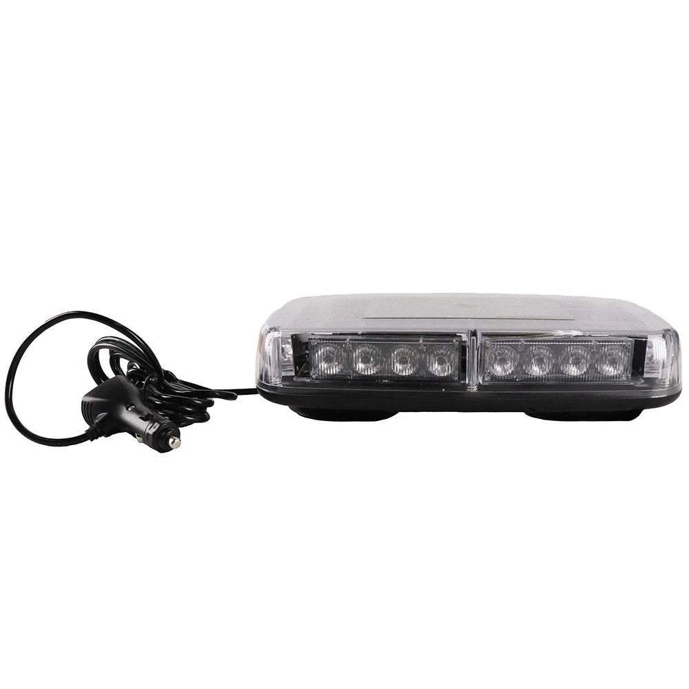 Low Profile Amber LED Warning Light for - 8 Flash Patterns
