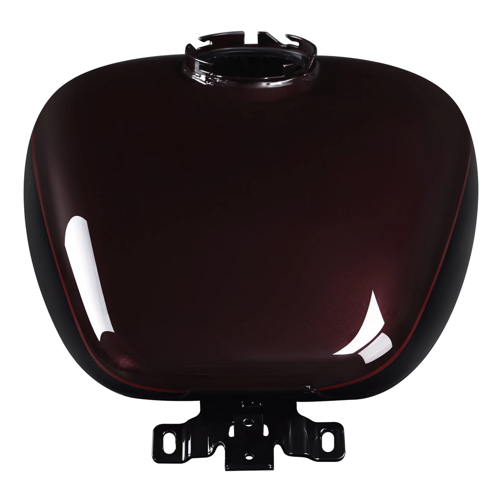 6 Gal Fuel Gas Tank for Harley Touring (2008–2025) Midnight Crimson, Vivid Black