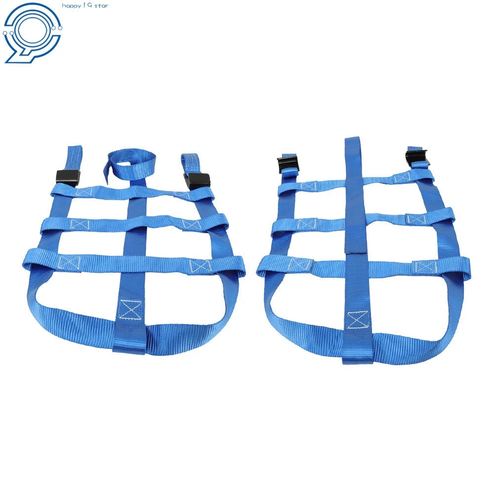 Set of 2 Heavy Duty Tire Tow Dolly Wheel Nets for Universal Fit