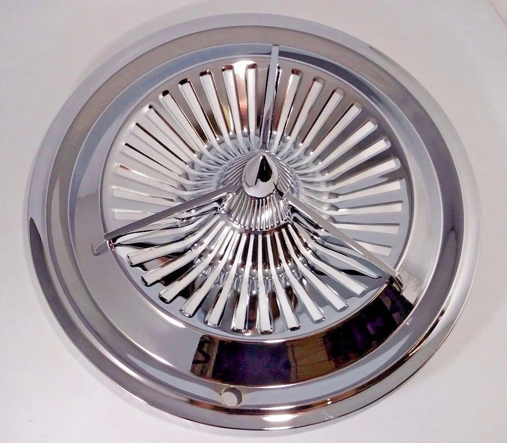 Wheel Covers Polara Chrome Bullet Spinners Pair for Dodge Ram (2002–2008)