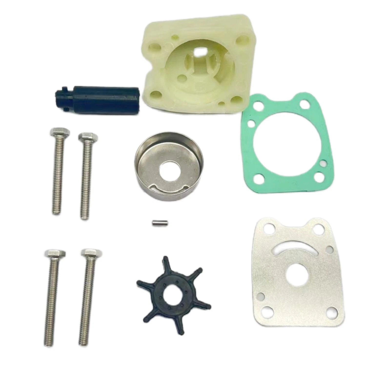 Water Pump Impeller Kit for Mercury Marine Outboard 4HP 5HP (47-96305M, 18-3073)