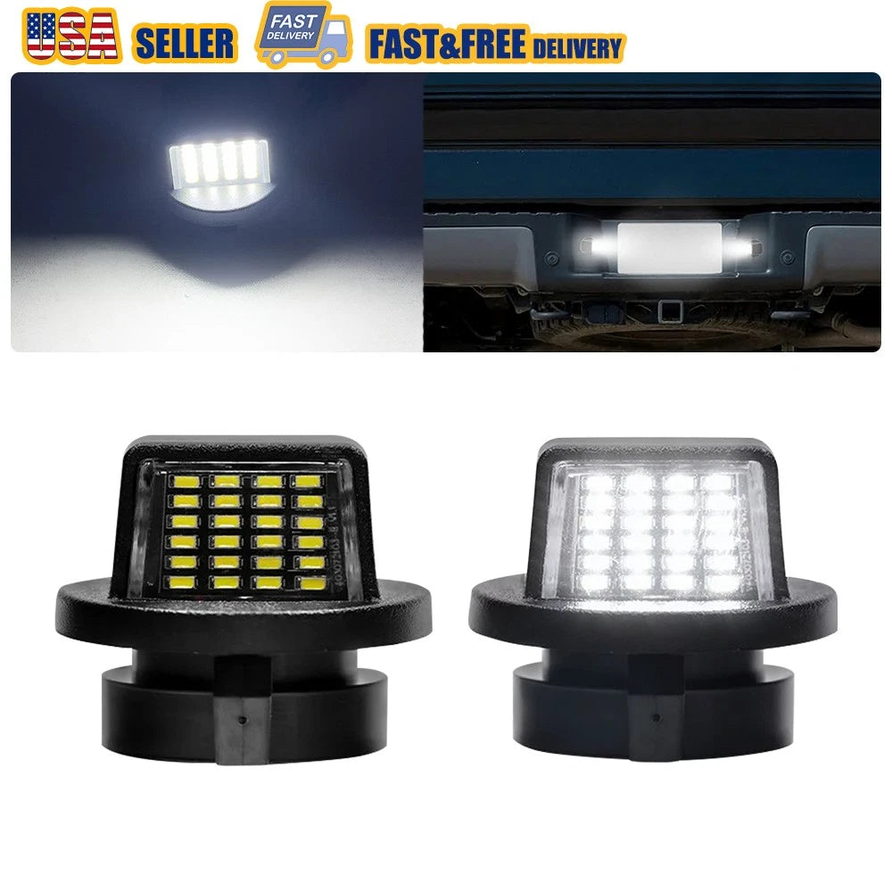 LED License Plate Light for Ford F150 F250 F350 F450 (2004–2023)