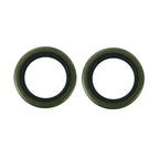 Set of 2 Oil Seals for Mercury Quicksilver Prop Shaft 26-76868, 18-2002