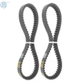 Set of 2 Torque Converter Drive Belts for Comet 30 Series (203590, Manco 9655)