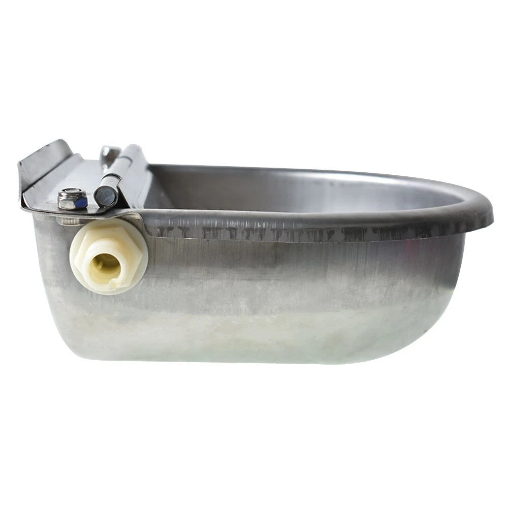 Stainless Steel Automatic Water Trough Bowl for Horse Cow Sheep (Auto Fill)