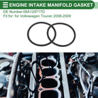 Set of 4 Engine Intake Manifold Gaskets for Volkswagen Touran (2006–2009) No. 06A129717D
