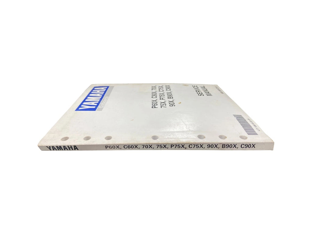 Yamaha Outboards Manual P60X, C60X, 70X, 75X, P75X, C75X, 90X, B90X, C90X (1999)