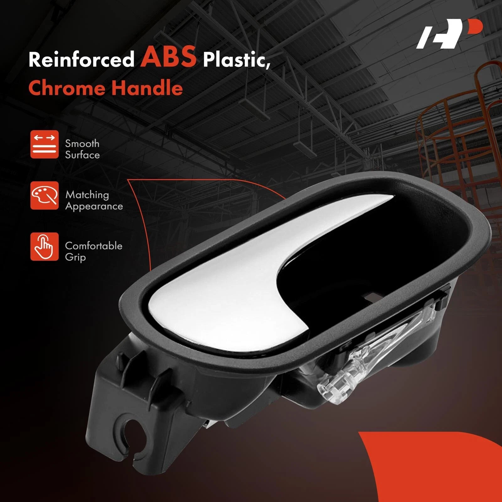Chrome Front Right Interior Door Handle for Chevy Malibu (2006-2008)