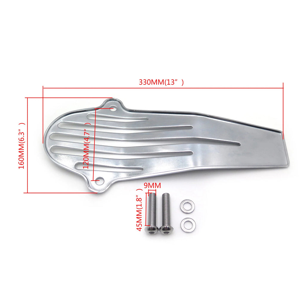 Chrome Grille Drive Shaft Cover for Yamaha V-Star 650 1100 (1999–2009)
