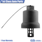 Oil Filter Housing Cover Cap for Audi A3 A4 TT VW Jetta Passat Golf (2005–2013)
