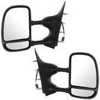Set of 2 Towing Mirrors for E150 Van, E350, E450