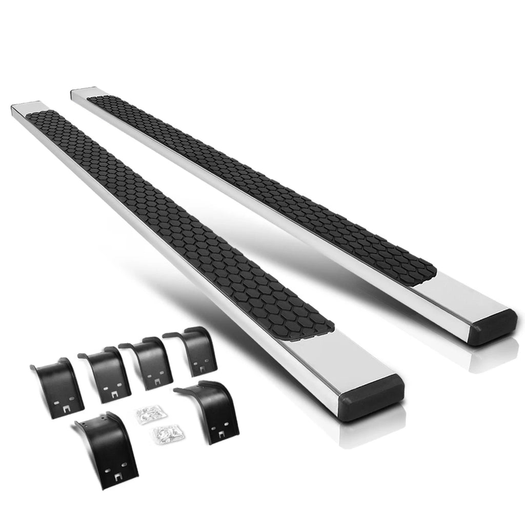 Set of 2 Chrome Nerf Bars for Dodge RAM 1500-3500 Crew Cab (2009–2024)