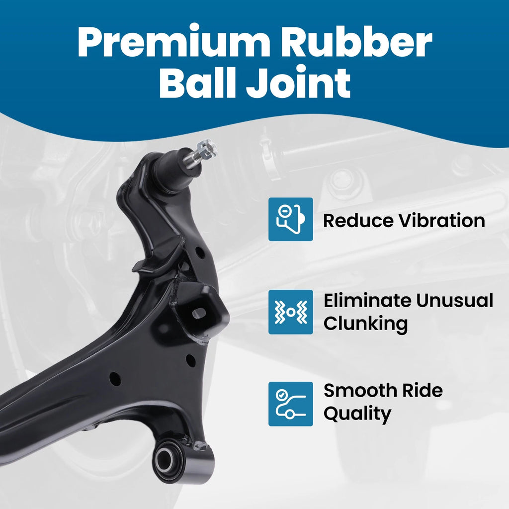 8x Front Lower Control Arm w/ Ball Joints Tie Rod End for Infiniti I35 (2002–2004)