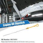 Engine Oil Level Indicator Dipstick for Chevrolet Aveo (2004-2008) Yellow