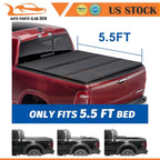 3-Fold Tonneau Cover with LED for Toyota Tundra (2014–2021)