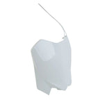 Front Number Plate Fender Cover for Honda CRF230F (2015–2017) White Plastic