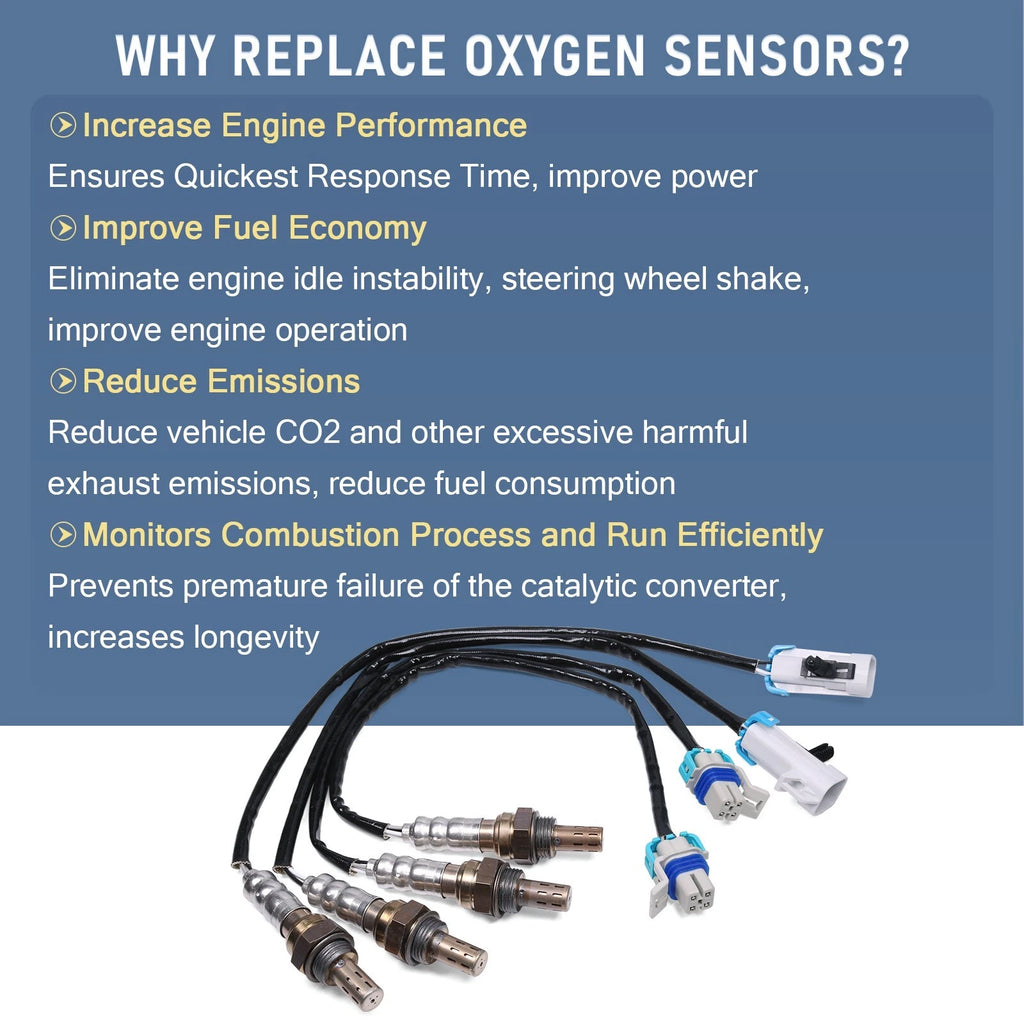 O2 Oxygen Sensor Kit for Chevy Silverado GMC Sierra Yukon