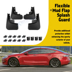 Mud Flaps and Splash Guards for Tesla Model S (2022–2026)
