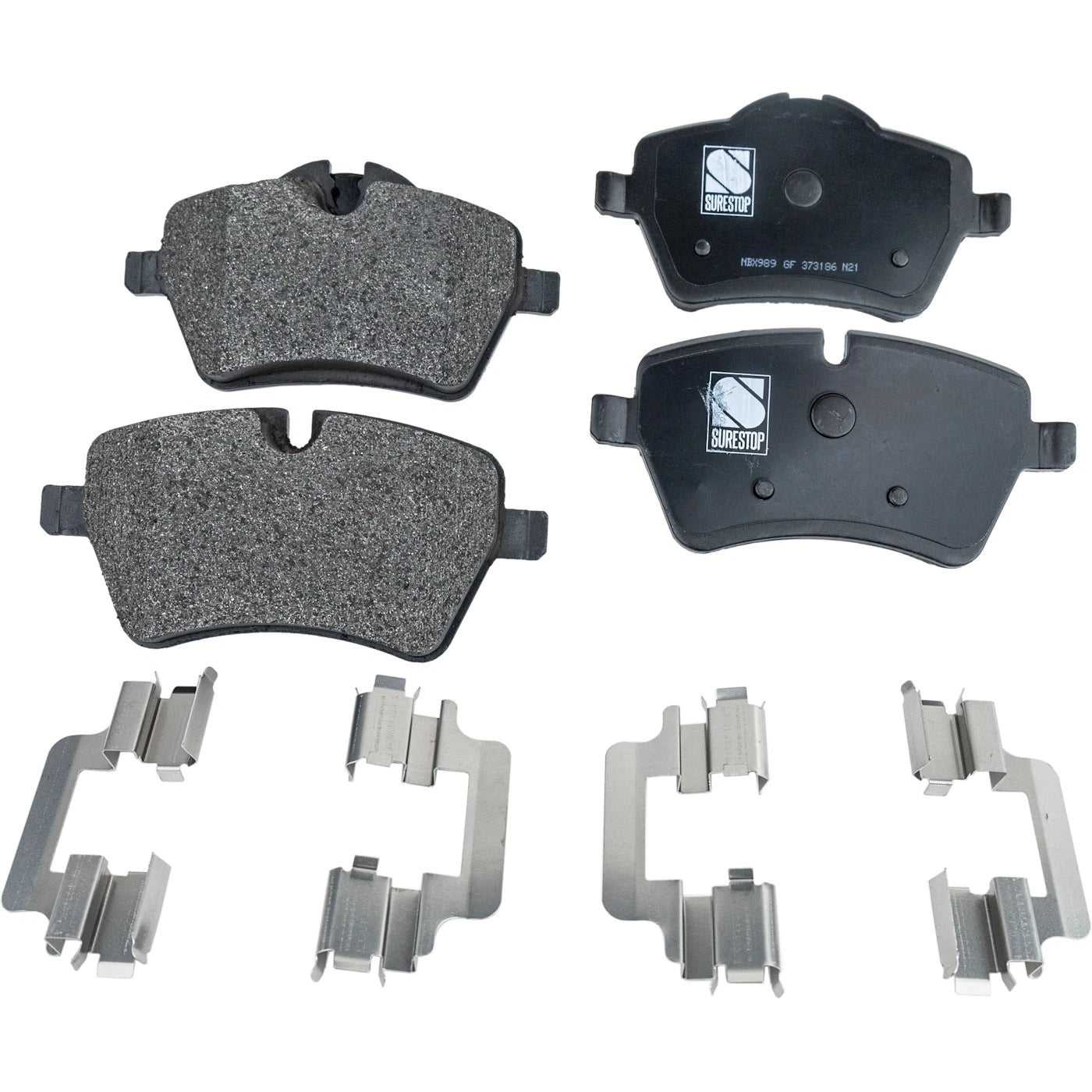 Front Brake Disc Rotors and Pads Kit for Mini Cooper (2008)