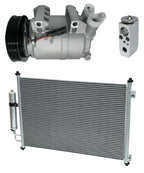 AC Compressor Kit With Condenser for Nissan Rogue 2.5L (2010–2015)