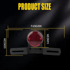 Integrated LED Tail Brake License Plate Light for Motorcycle (US)