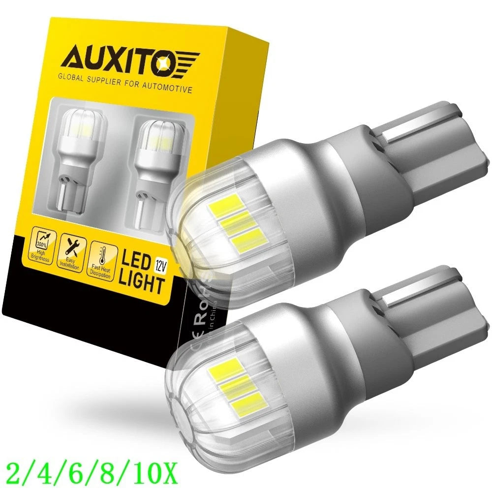 Set of 2 LED Reverse Back Up Light Bulbs for Make Model