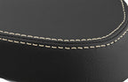 Leather Console Lid Pull Over Cover for Ford Taurus (2008–2009) Beige Stitch