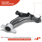 Set of 4 Front Lower Control Arms with Ball Joints for Nissan Maxima