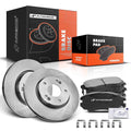 Front Disc Brake Rotors & Ceramic Pads for Kia Soul (2010–2022)