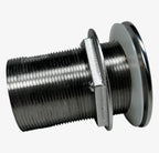 Thru Hull 3 5/8" x 2" NPT Stainless Steel Pipe for Automotive