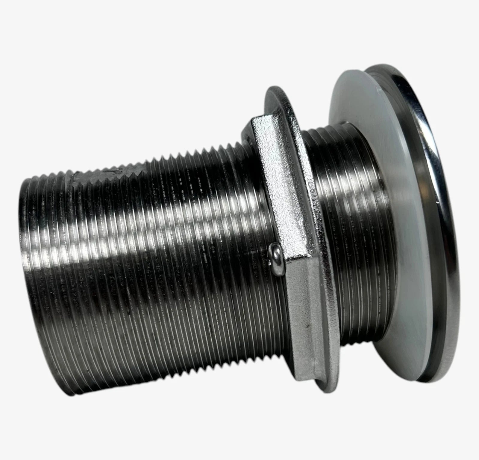 Thru Hull 3 5/8" x 2" NPT Stainless Steel Pipe for Automotive