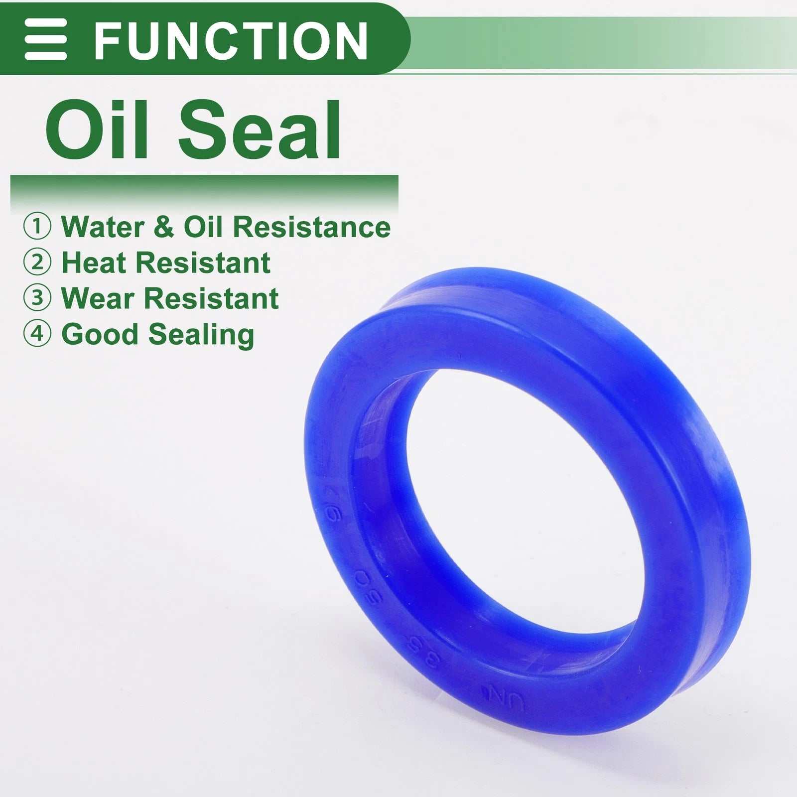 Set of 5 Oil Seal Rotary Shaft Seal 35x50x9mm TPU High Pressure