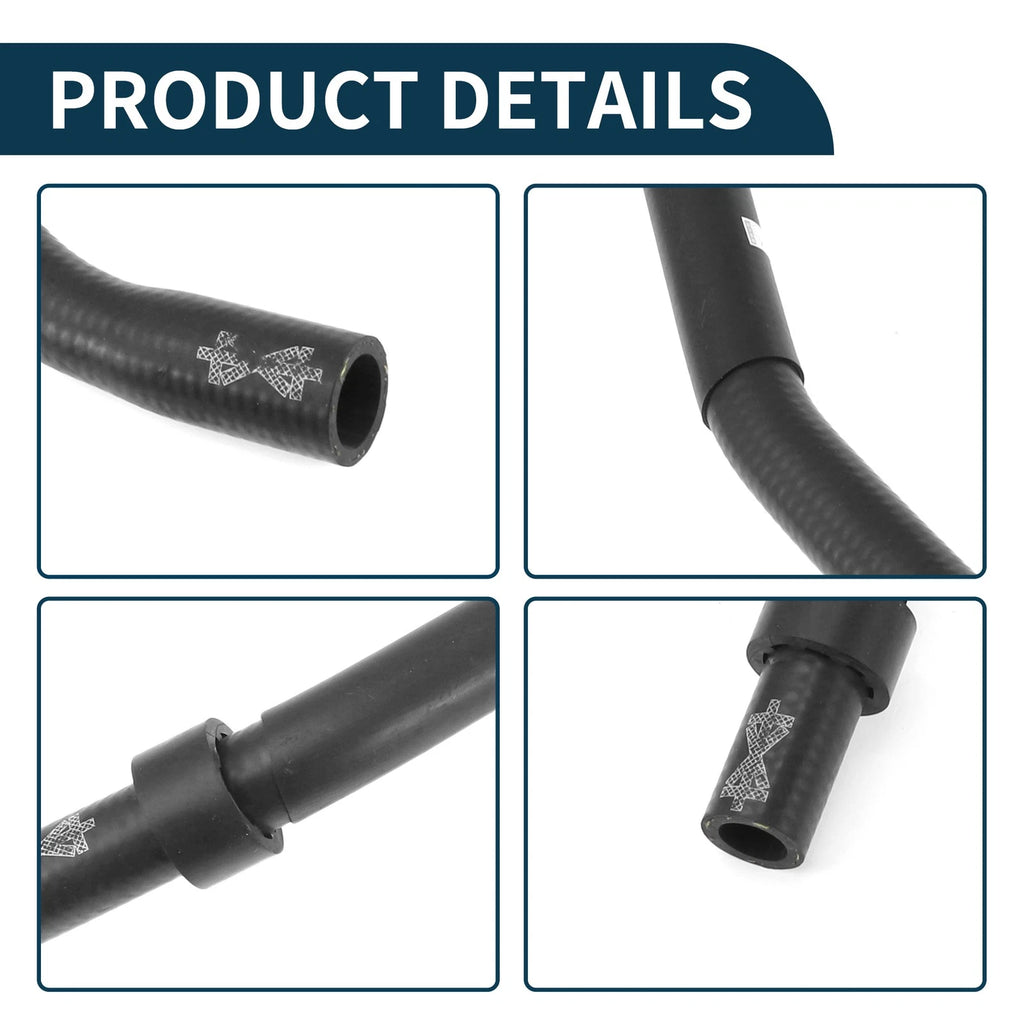 Radiator Hose Coolant Pipe for Volkswagen Sharan (2015) No. 7N0122109C Rubber