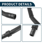Radiator Hose Coolant Pipe for Volkswagen Sharan (2015) No. 7N0122109C Rubber