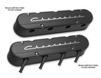 Satin Black Aluminum Valve Covers with Coil Covers for Chevrolet LS (1997–2014)