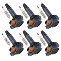6X Ignition Coil & Spark Plug Pack for Ford Lincoln MKS MKT Navigator V6 3.5L