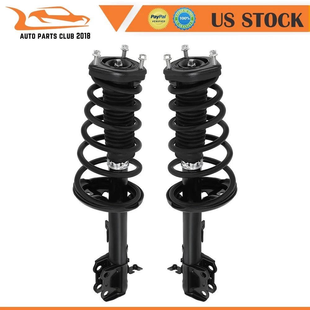 Rear Struts Set for 2009-2012 Toyota Venza AWD w/Coil Spring & Sway Bars