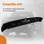 Black Steel Rear Bumper Assembly for Dodge Dakota (2005–2011) 55077652AB