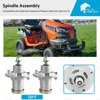 2X Spindle Assembly for Husqvarna Mowers (539112170, 539 1121-70)
